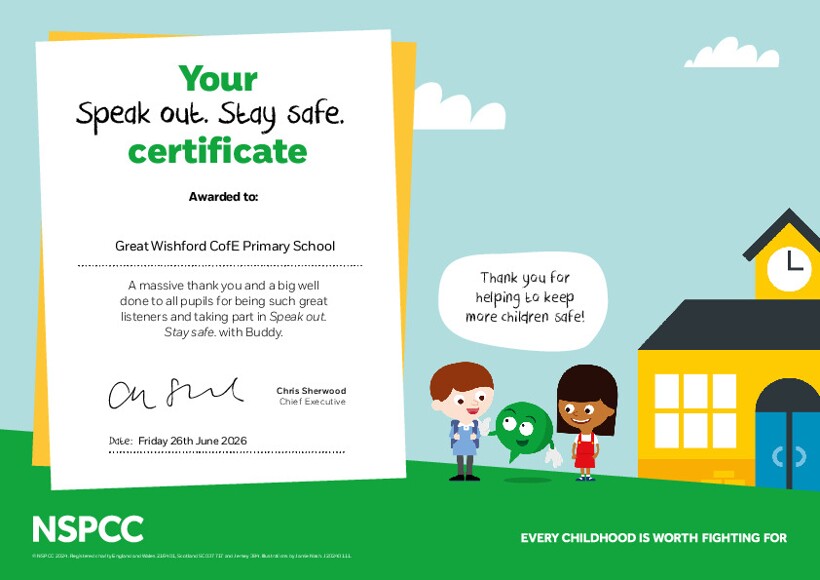  SOSS Participation Certificate Great Wishford